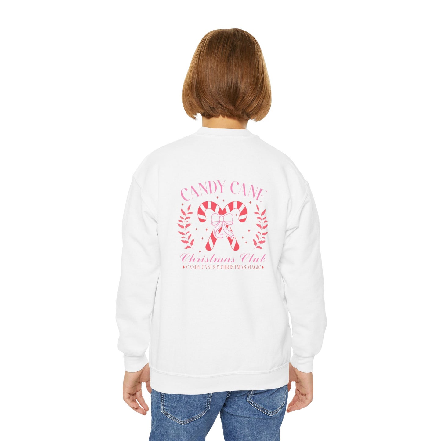 Candy Cane Lane Youth Crewneck