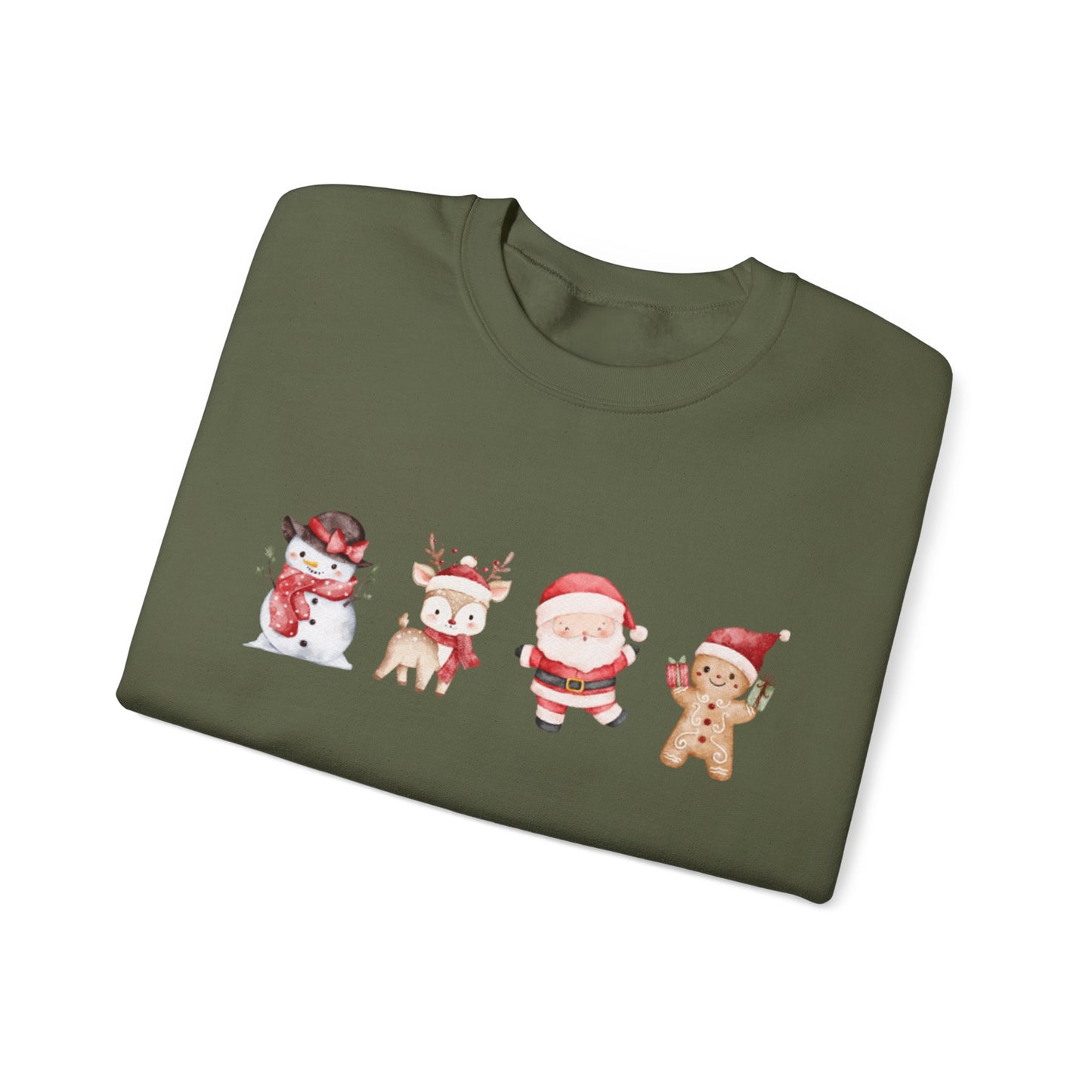 Christmas Characters Crewneck Sweatshirt