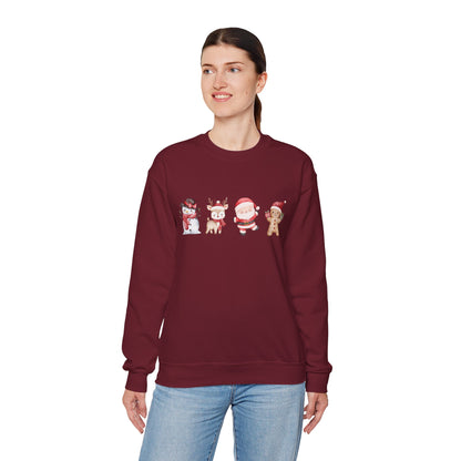 Christmas Characters Crewneck Sweatshirt