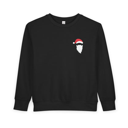 Toddler Sweatshirt - Sorry Santa I’m a Little Feral Christmas Crewneck