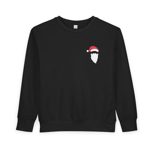 Toddler Sweatshirt - Sorry Santa I’m a Little Feral Christmas Crewneck
