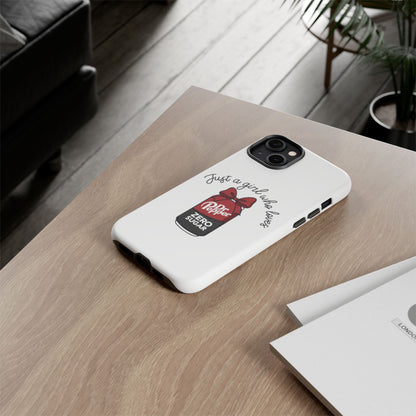 Just a Girl Who Loves Phone Case