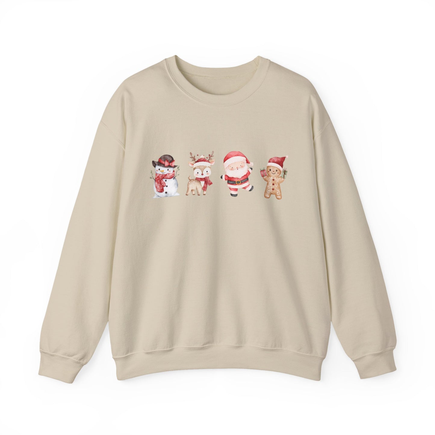 Christmas Characters Crewneck Sweatshirt
