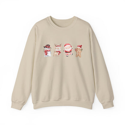 Christmas Characters Crewneck Sweatshirt