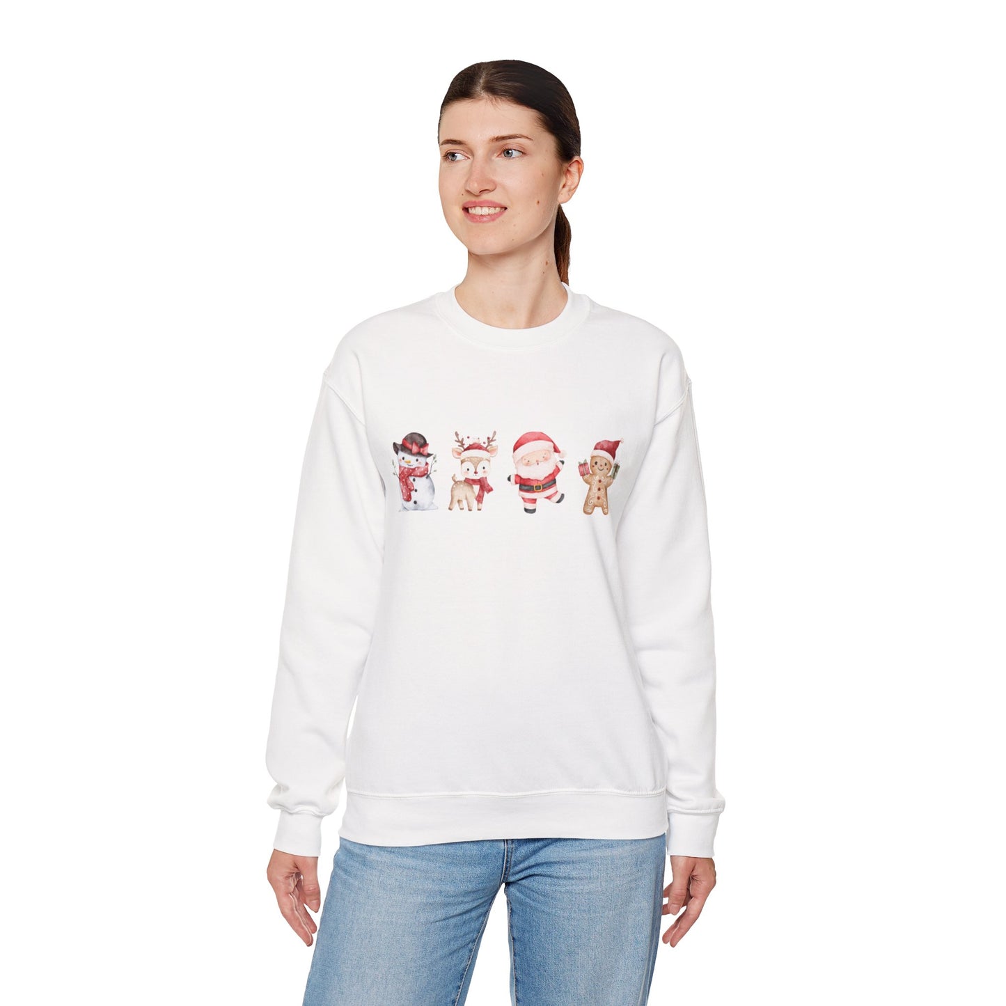 Christmas Characters Crewneck Sweatshirt