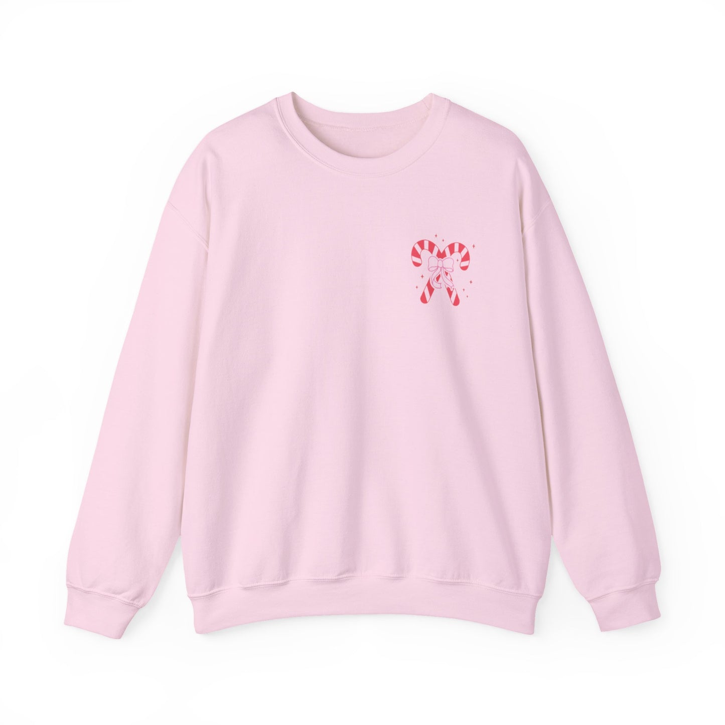 Candy Cane Christmas Crewneck Sweatshirt