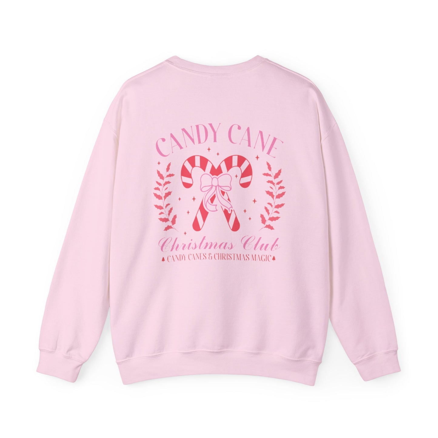 Candy Cane Christmas Crewneck Sweatshirt