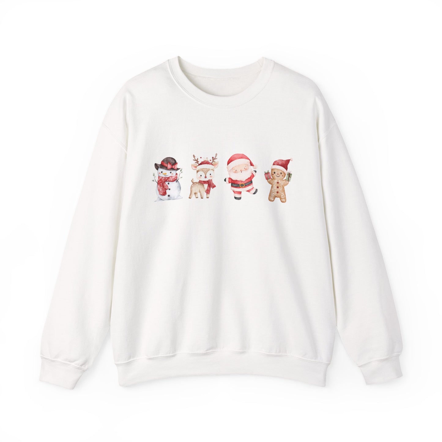Christmas Characters Crewneck Sweatshirt