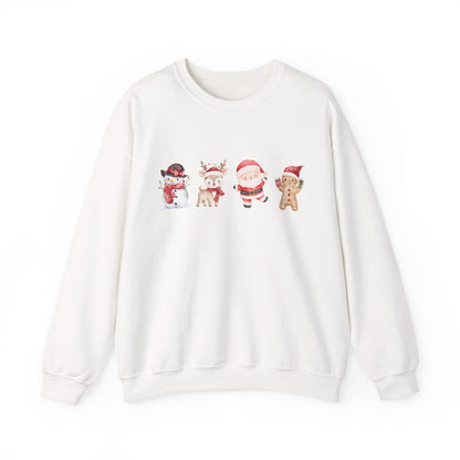Christmas Characters Crewneck Sweatshirt