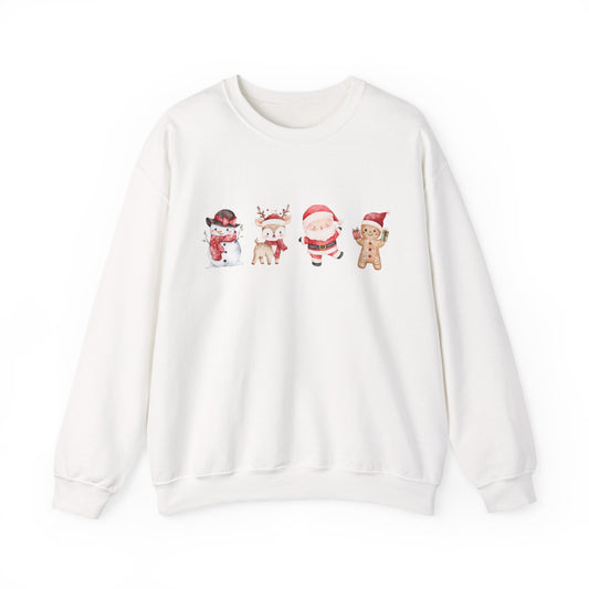 Christmas Characters Crewneck Sweatshirt