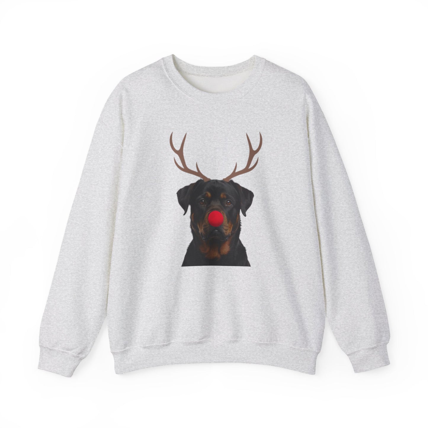 Rottweiler Reindeer Christmas Sweatshirt
