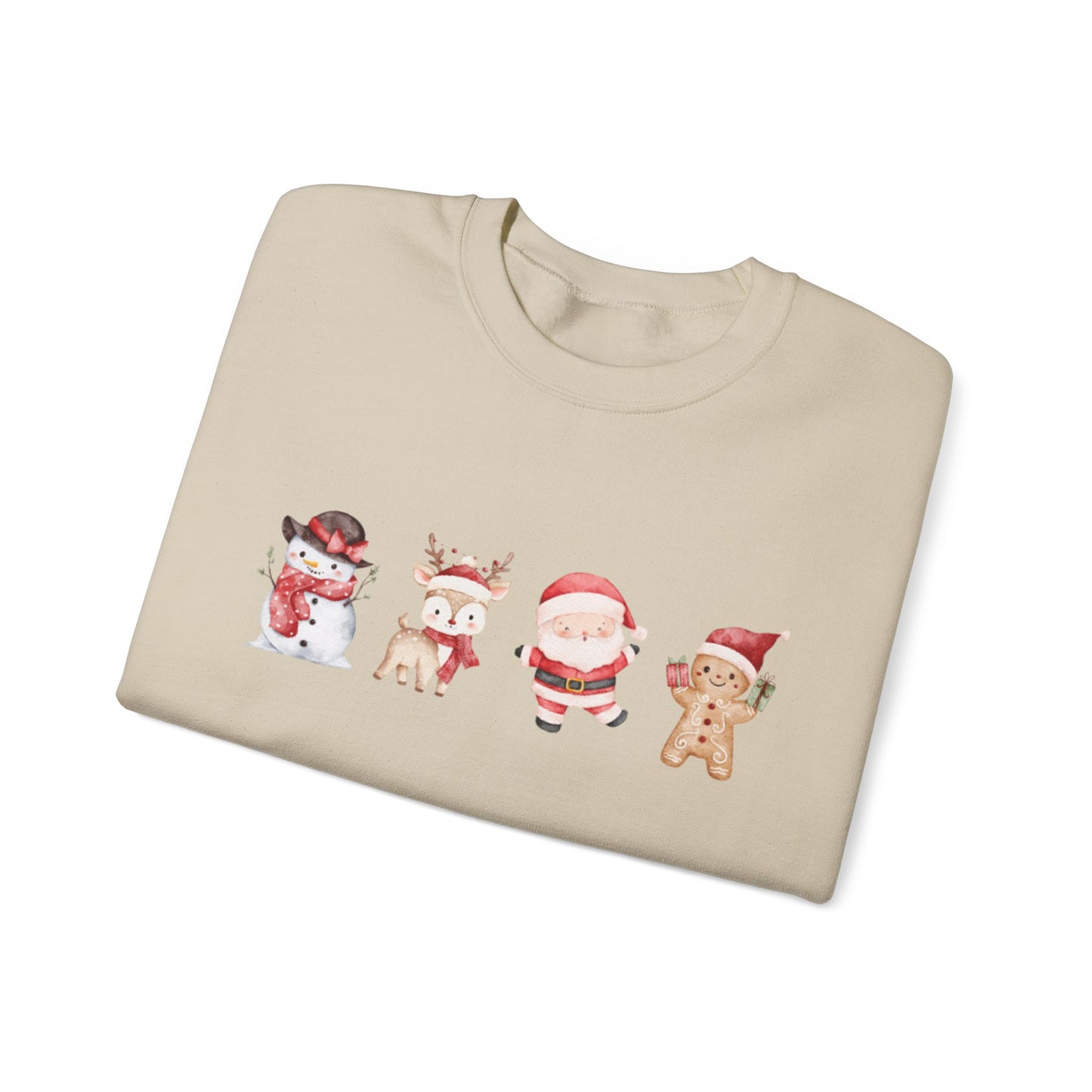 Christmas Characters Crewneck Sweatshirt