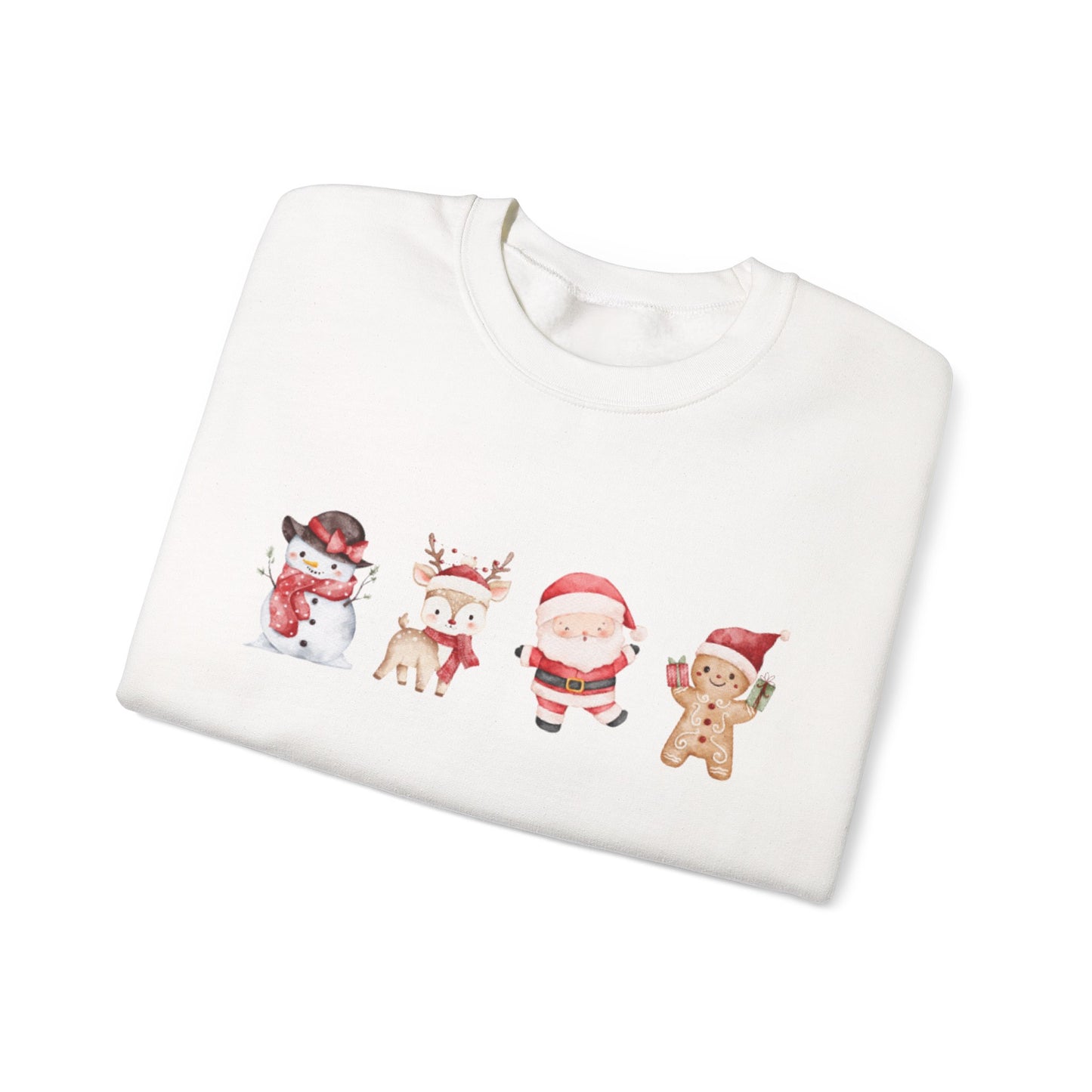 Christmas Characters Crewneck Sweatshirt