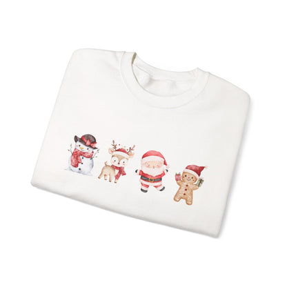 Christmas Characters Crewneck Sweatshirt