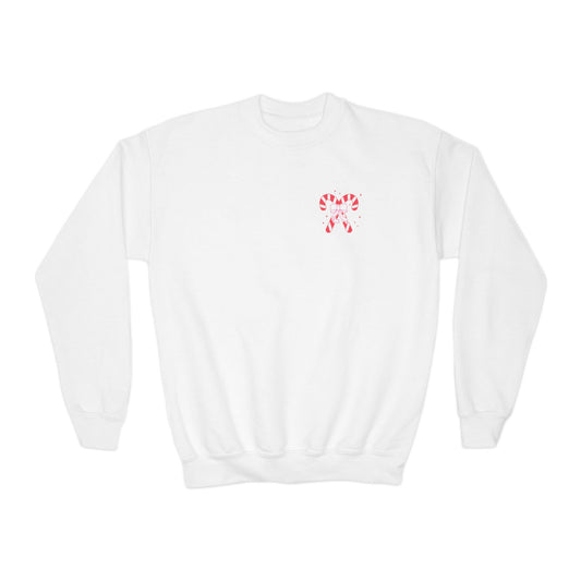 Candy Cane Lane Youth Crewneck