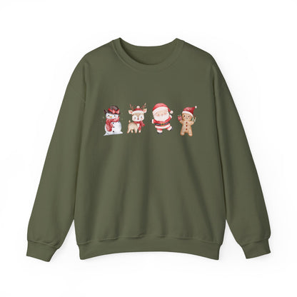 Christmas Characters Crewneck Sweatshirt