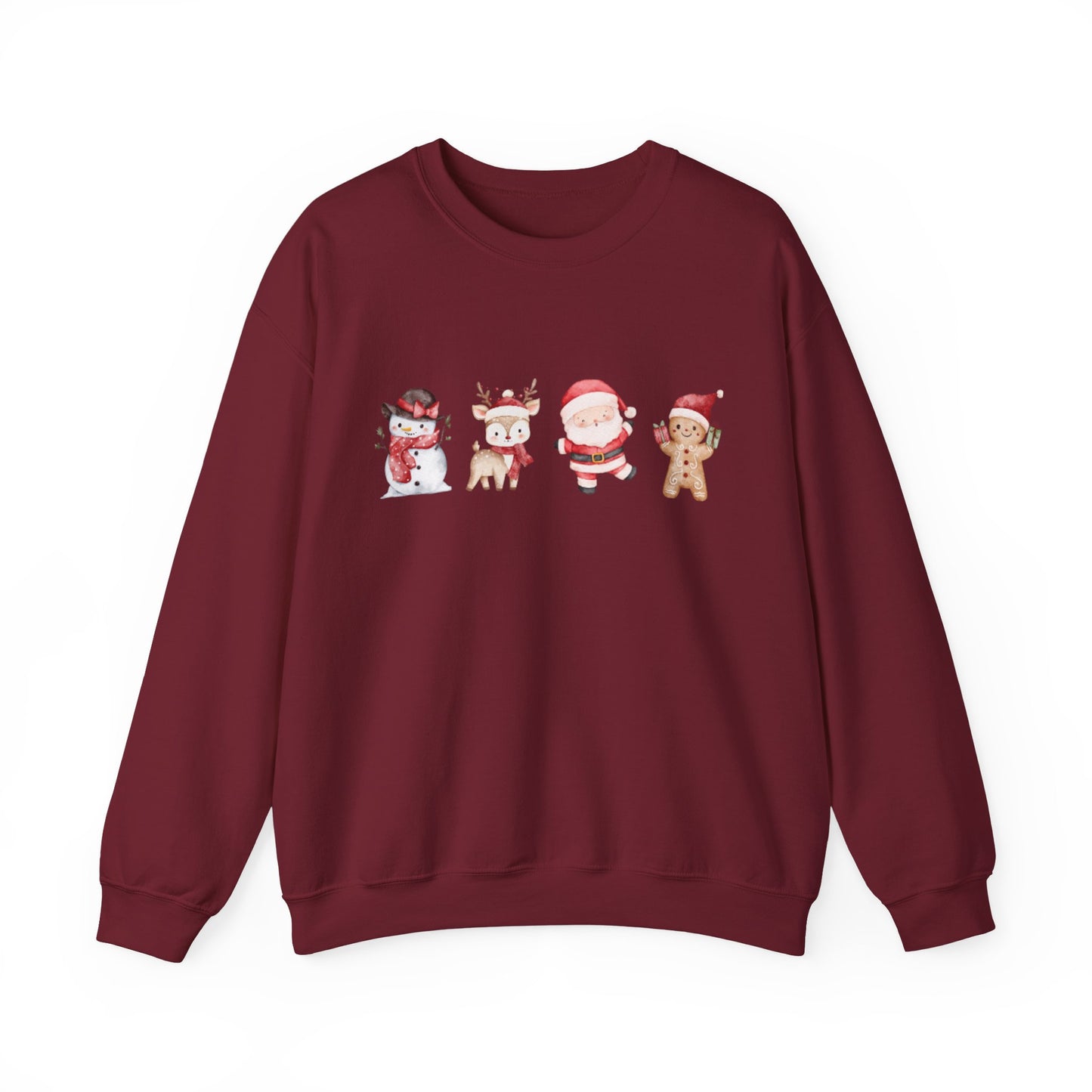 Christmas Characters Crewneck Sweatshirt