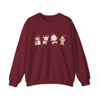 Christmas Characters Crewneck Sweatshirt