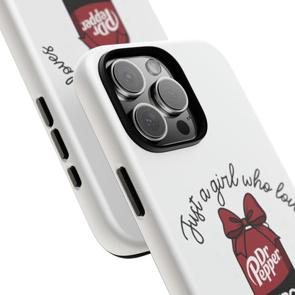 Just a Girl Who Loves Phone Case