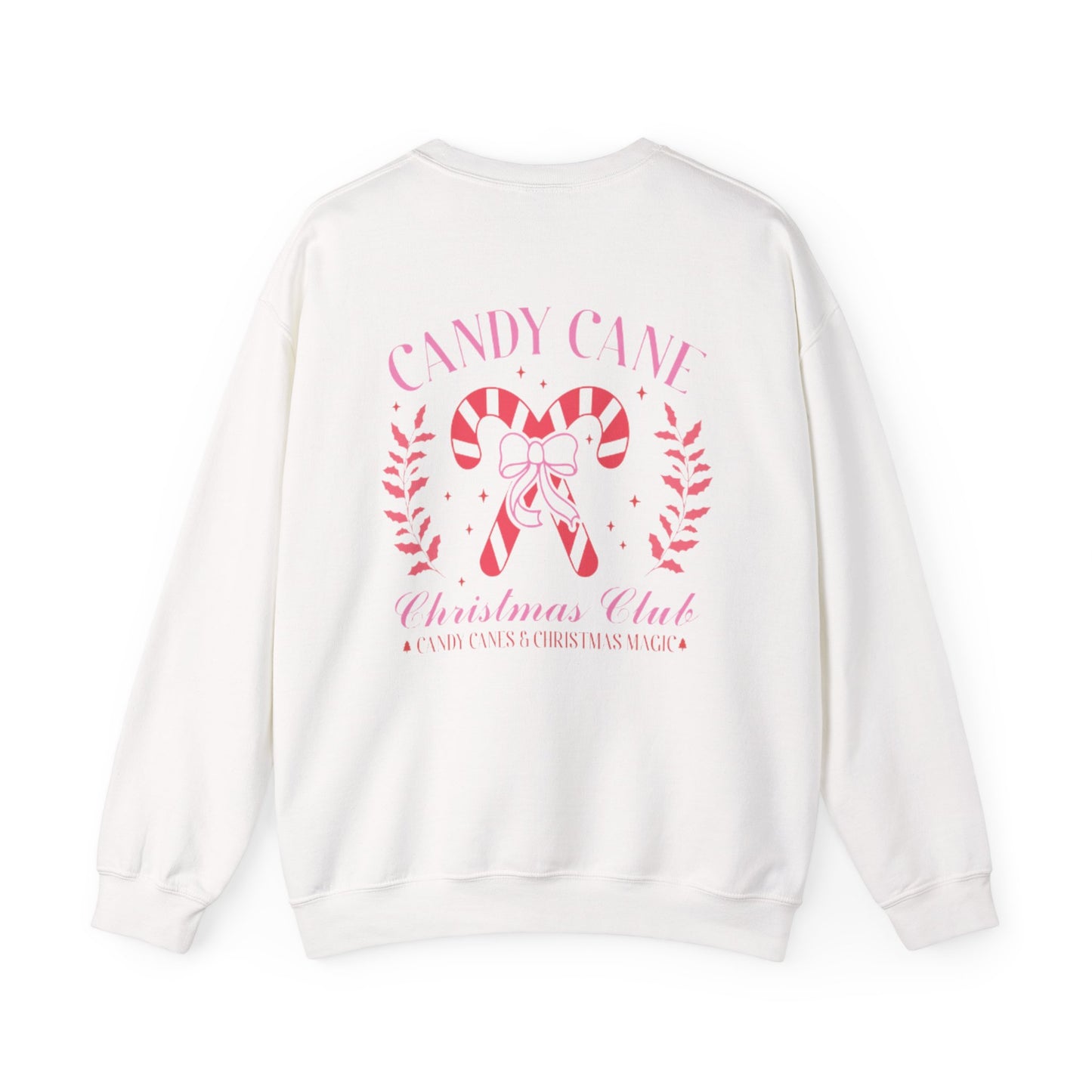 Candy Cane Christmas Crewneck Sweatshirt