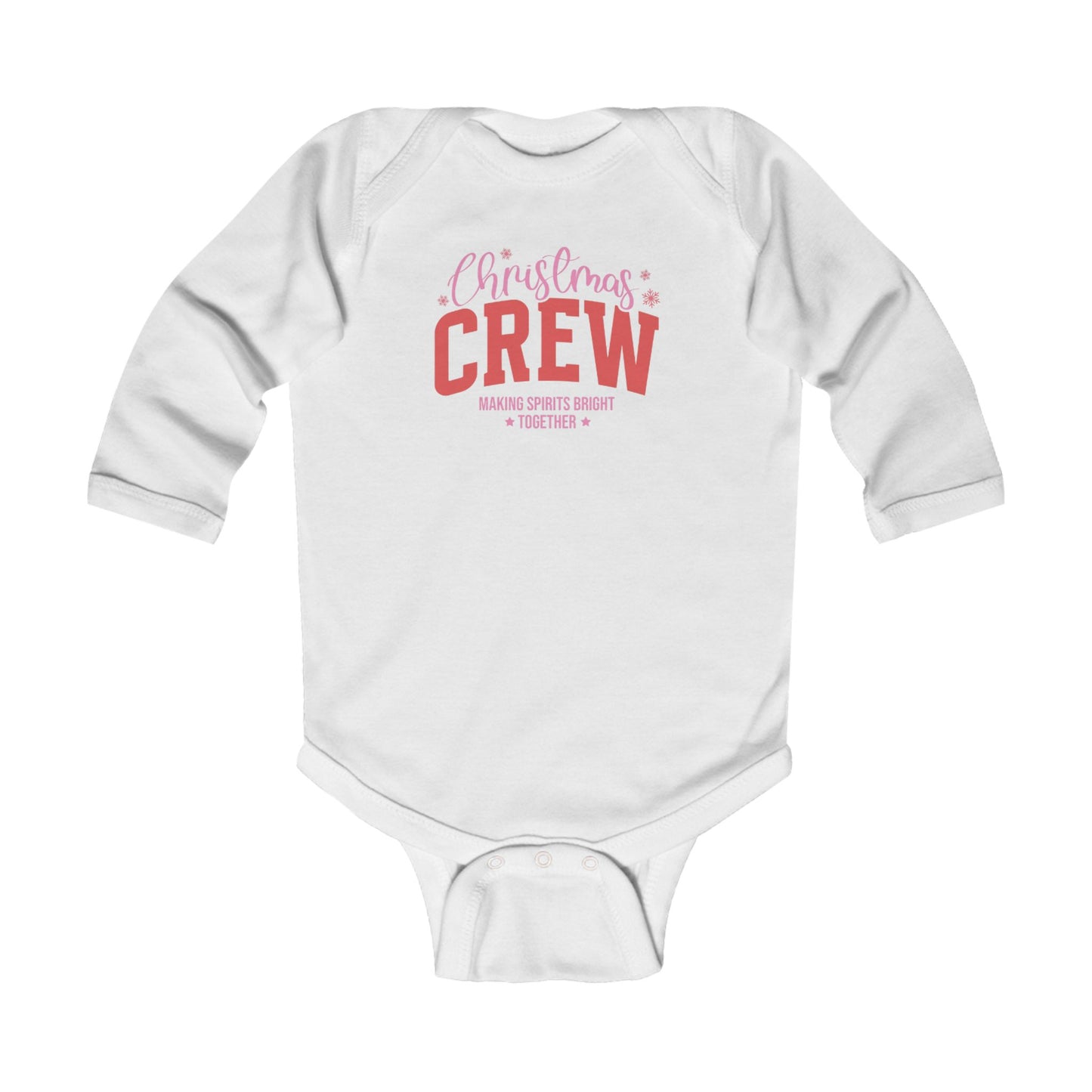 Christmas Crew Infant Long Sleeve Bodysuit