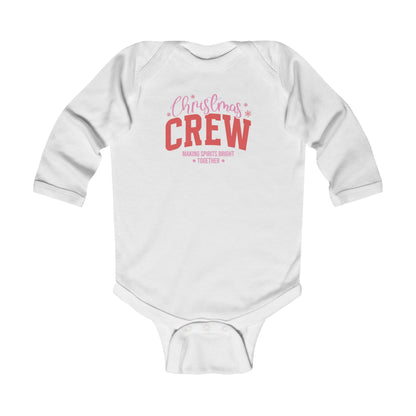 Christmas Crew Infant Long Sleeve Bodysuit
