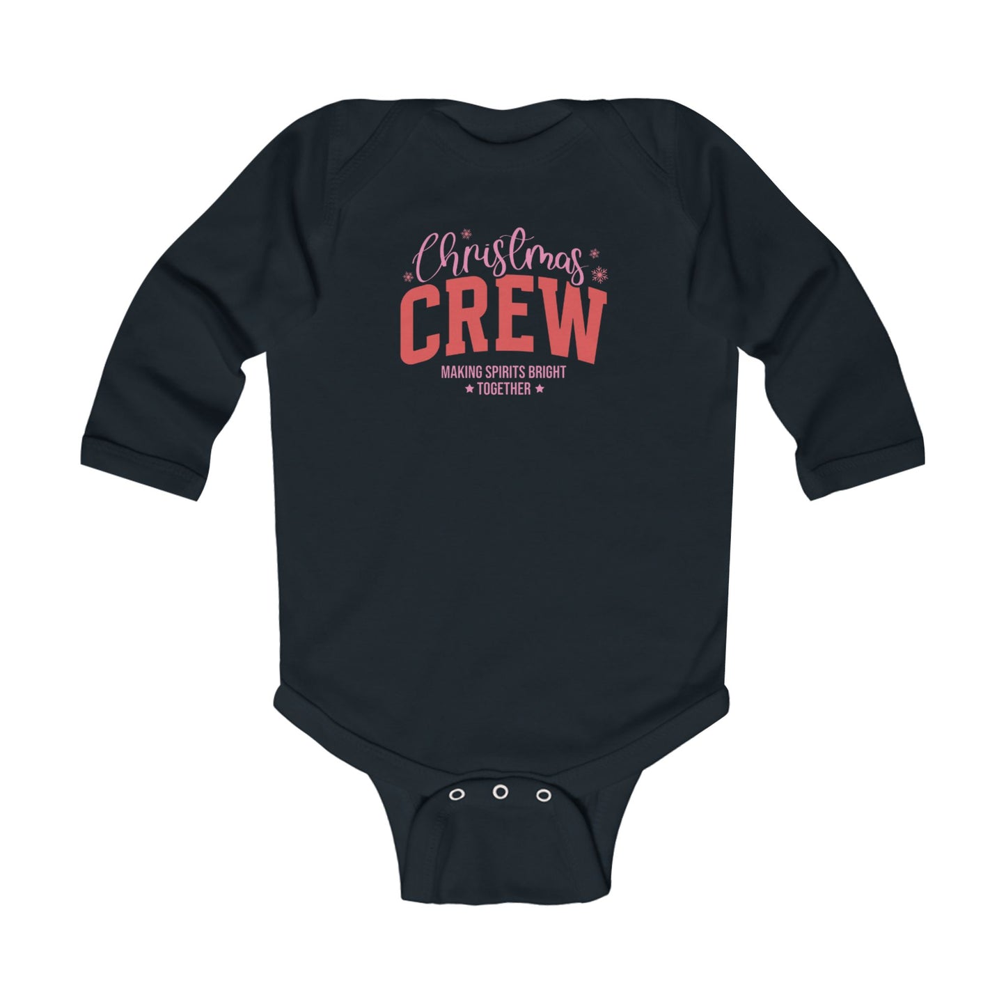 Christmas Crew Infant Long Sleeve Bodysuit