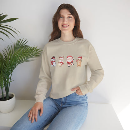 Christmas Characters Crewneck Sweatshirt