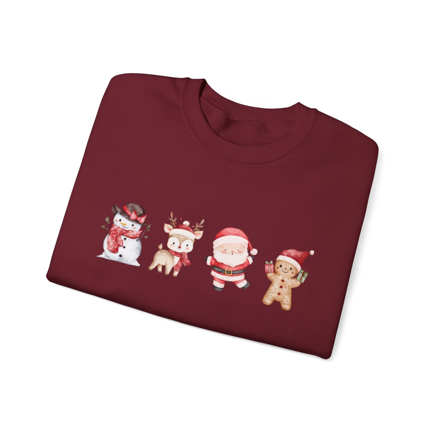 Christmas Characters Crewneck Sweatshirt