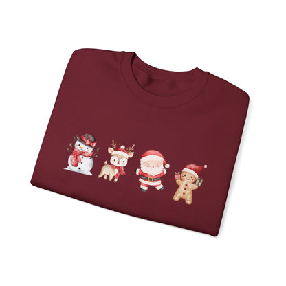 Christmas Characters Crewneck Sweatshirt