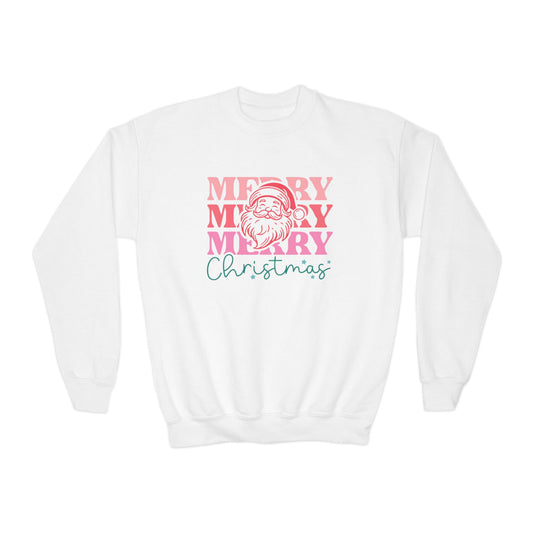 Merry Santa Youth Crewneck