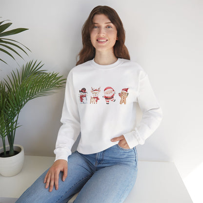 Christmas Characters Crewneck Sweatshirt