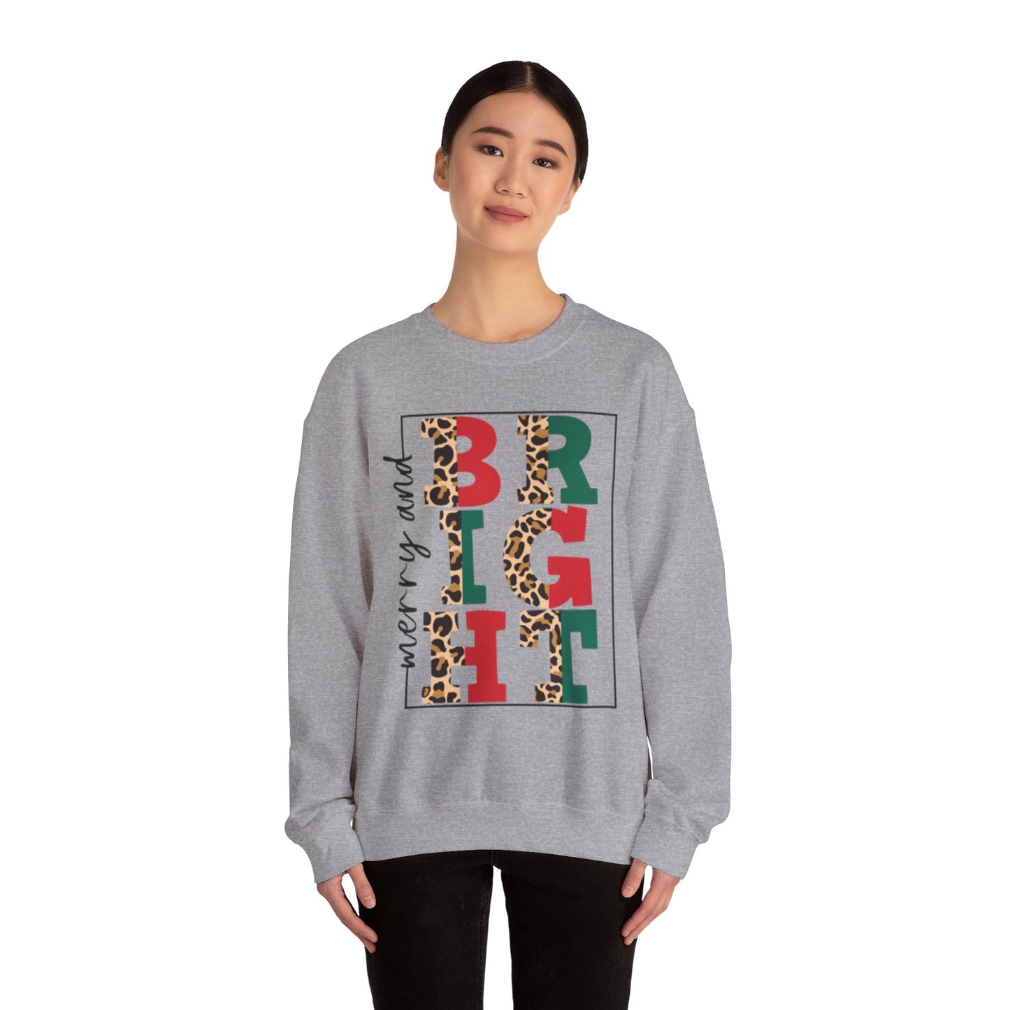 Merry and Bright Crewneck Sweatshirt