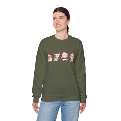 Christmas Characters Crewneck Sweatshirt